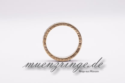 5 Deutsche Mark - Silberadler BRD mit Jahreszahl "teilvergoldet"